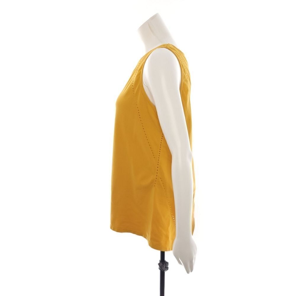 Athleta Mustard Yellow Racerback Tank Top Womens Size Small/Medium - Picture 4 of 6